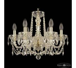 Подвесная люстра Bohemia Ivele Crystal 5402/6/165 G Clear/M-1F