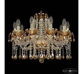 Подвесная люстра Bohemia Ivele Crystal 5413/10/200 G Amber/M-1H K721