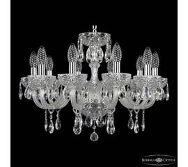 Подвесная люстра Bohemia Ivele Crystal 5417/10/195 Ni Clear/M-1F