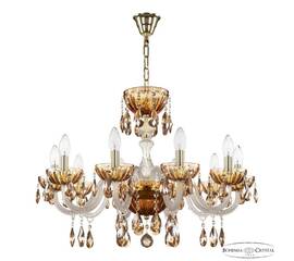 Подвесная люстра Bohemia Ivele Crystal 5417/10/240 G Amber/M-1H K721