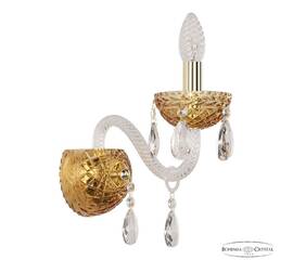 Бра Bohemia Ivele Crystal 5417B/1/165 G Amber/M-1F