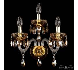 Бра Bohemia Ivele Crystal 5417B/2+1/165 G Amber/M-1G K721