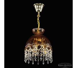 Подвесной светильник Bohemia Ivele Crystal 5478/22 G Amber/M-1G Drops