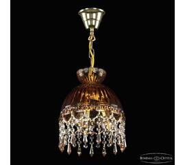 Подвесной светильник Bohemia Ivele Crystal 5478/22 G Amber/M-1G Drops K721