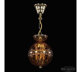 Подвесной светильник Bohemia Ivele Crystal 5480/17 G Amber/M-1G