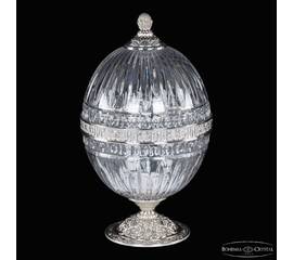 Настольная лампа Bohemia Ivele Crystal 5680L/18 Ni Clear/M-1G