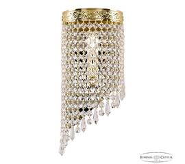 Настенный светильник Bohemia Ivele Crystal 83401BL/15IV-33 G Drops
