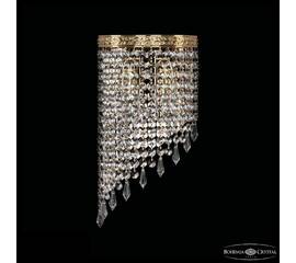 Настенный светильник Bohemia Ivele Crystal 83401BL/18IV-34 G Drops
