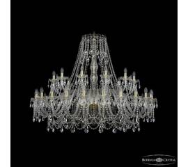 Подвесная люстра Bohemia Ivele Crystal 1411/24+12/530 G