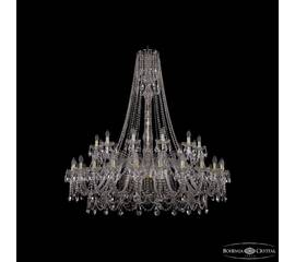 Подвесная люстра Bohemia Ivele Crystal 1411/24+12/530/h-154 G