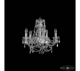 Подвесная люстра Bohemia Ivele Crystal 1411/5/160 Ni Leafs