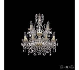 Подвесная люстра Bohemia Ivele Crystal 1411/8+4/160/2d G
