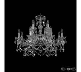 Подвесная люстра Bohemia Ivele Crystal 1411/8+4/240 Ni