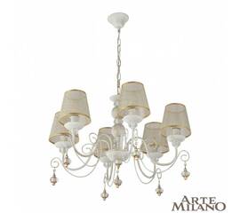 Подвесная люстра Arte Milano 347620/6 WT+G