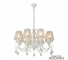 Подвесная люстра Arte Milano 347620/8 WT+SL