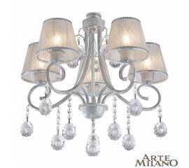 Потолочная люстра Arte Milano Amalfi 337146/5 WT+SL