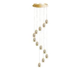 Каскадная люстра Delight Collection Terrene MD13003023-12A gold