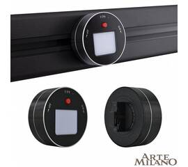 Трековая подсветка Arte Milano Am-track-sockets 380011TL/Light Black
