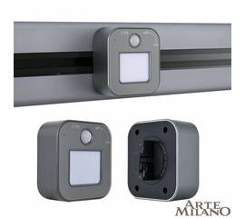 Трековая подсветка Arte Milano Am-track-sockets 380022TLS/LWS Grey