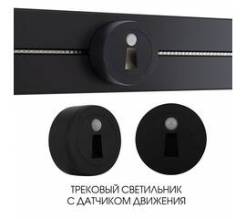 Трековая подсветка Arte Milano Am-track-sockets 397953TLS/LWS Black