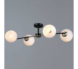 Люстра на штанге Illumico IL0469-4CSQ-24 BK AB LIBRA