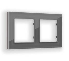 Рамка двухместная Ambrella Volt Platos AF330652