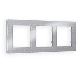 Рамка трехместная Ambrella Volt Platos AF550103