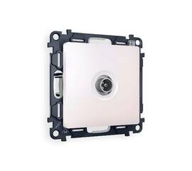 Комплект механизма TV розетки оконечной 50-870 MHz 1dB Ambrella Volt Alfa MA213010