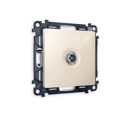 Комплект механизма TV розетки оконечной 50-870 MHz 1dB Ambrella Volt Alfa MA313010