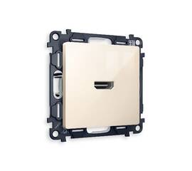 Комплект механизма розетки HDMI 2.0 40V/500mA 2.0GHz 5-18Gbit/s Ambrella Volt Alfa MA314010