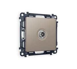 Комплект механизма TV розетки оконечной 50-870 MHz 1dB Ambrella Volt Alfa MA373010
