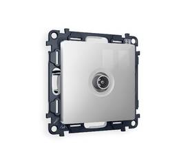 Комплект механизма TV розетки оконечной 50-870 MHz 1dB Ambrella Volt Alfa MA413010