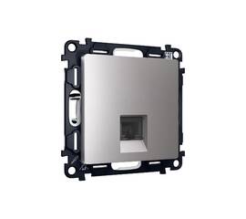 Комплект механизма компьютерной розетки RJ-45(8P8C) CAT6 со шторкой Ambrella Volt Alfa MA512010
