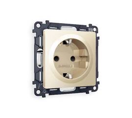 Комплект механизма розетки с/з со шторками Ambrella Volt Alfa MA607010