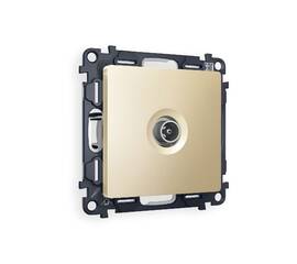 Комплект механизма TV розетки оконечной 50-870 MHz 1dB Ambrella Volt Alfa MA613010