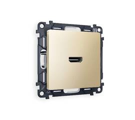 Комплект механизма розетки HDMI 2.0 40V/500mA 2.0GHz 5-18Gbit/s Ambrella Volt Alfa MA614010