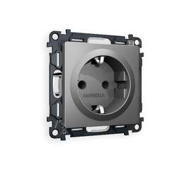 Комплект механизма розетки с/з со шторками Ambrella Volt Alfa MA657010