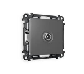 Комплект механизма TV розетки оконечной 50-870 MHz 1dB Ambrella Volt Alfa MA663010
