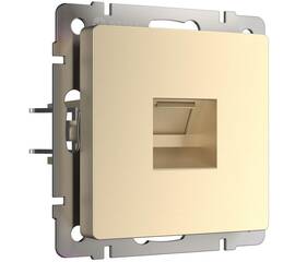 Розетка Werkel Ethernet RJ-45 шампань W1181011 4690389157479