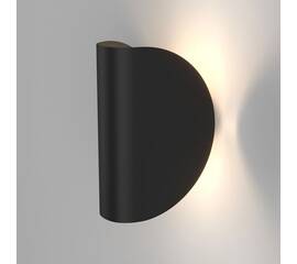 Уличный настенный светодиодный светильник Elektrostandard Taco 1632 Techno Led чёрный a052620