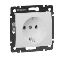 Розетка 2К+3 Legrand Valena 16A 250V белая 774420
