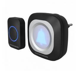 Звонок беспроводной Elektrostandard DBQ25M WL 36M IP44 чёрный a047174