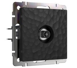 ТВ-розетка Werkel Hammer оконечная черный W1283008 4690389163081