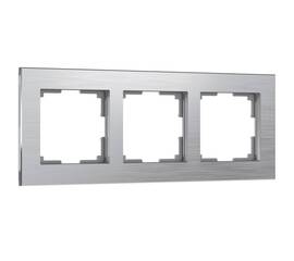 Рамка на 3 поста Werkel Aluminium алюминий W0031706 4690389158063