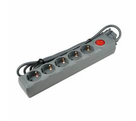 Сетевой фильтр Uniel 5гн х 3м с/з Universal S-GSU5-3 Grey UL-00001746