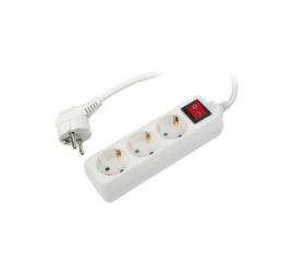 Удлинитель Uniel 3гн х 3м с/з + выкл Стандарт S-GCD3-3B 02921