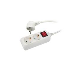 Удлинитель Uniel 2гн х 3м с/з Standard S-GCD2-3 02885