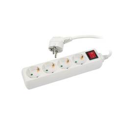 Удлинитель Uniel 4гн х 3м с/з + выкл Стандарт S-GCD4-3B 02927