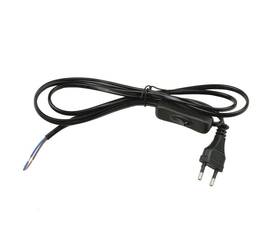 Шнур сетевой с вилкой и выключателем Uniel UCX-C11/02A-170 Black UL-00004432