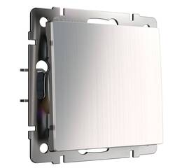 Выключатель одноклавишный проходной Werkel глянцевый никель W1112002 4690389157622